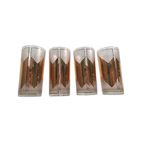 Load image into Gallery viewer, Culver Signed Mid-Century Chevron Highball Glasses (Set of 4)
