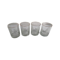 Load image into Gallery viewer, Culver Mid-Century Frosty Trees Double Old Fashion Glasses (Set of 4)

