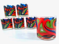 Load image into Gallery viewer, Retro Psychedelic Glasses (Set of 6)
