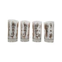 Load image into Gallery viewer, Fred Press Signed Mid-Century Birds of a Feather Highball Glasses (Set of 4)
