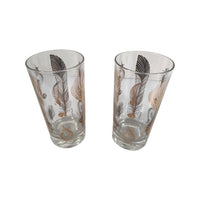 Load image into Gallery viewer, Fred Press Signed Mid-Century Birds of a Feather Highball Glasses (Set of 2)

