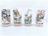 Load image into Gallery viewer, Federal Glass Frosted Risqué and Humorous Glasses (Set of 4)
