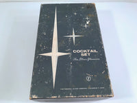 Load image into Gallery viewer, Federal Glass Mid-Century Field of Daisies Small Roly Poly Whiskey Glasses (Set of 8)
