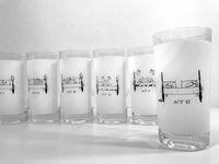 Load image into Gallery viewer, Mid-Century Risque Bedroom Glasses (Set of 6)
