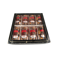 Load image into Gallery viewer, Jeannette Glassware Mid-Century This is How You Do It Glasses Set of 8
