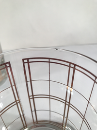 Load image into Gallery viewer, Georges Briard Signed Mid-Century Golden Squares Double Old Fashion Glasses (Set of 4)
