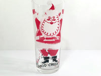 Load image into Gallery viewer, Vintage Santa Claus Brings Good Cheer Highball Glass - Single
