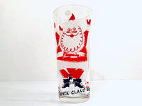 Load image into Gallery viewer, Vintage Santa Claus Brings Good Cheer Highball Glass - Single
