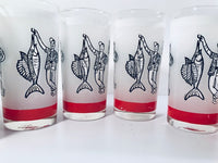 Load image into Gallery viewer, Libbey Mid-Century Fisherman Highball Glasses (Set of 6)
