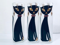 Load image into Gallery viewer, Maida Amour Hipster Siamese Cat Tall Collins Glasses (Set of 6)

