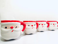 Load image into Gallery viewer, Napco Winking Santa Mug Set (Set of 4)
