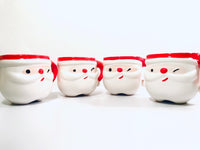 Load image into Gallery viewer, Napco Winking Santa Mug Set (Set of 4)
