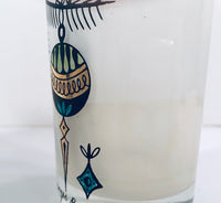 Load image into Gallery viewer, Georges Briard Signed Mid-Century Christmas Tree Branch and Ornament Highball Glasses (Set of 6)
