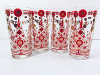 Load image into Gallery viewer, Fred Press Signed Atomic Christmas Tree Glasses (Set of 4)
