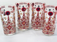 Load image into Gallery viewer, Fred Press Signed Atomic Christmas Tree Glasses (Set of 4)
