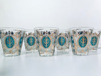 Load image into Gallery viewer, Georges Briard Signed Mid-Century Royal Double Old Fashion Glasses (Set of 6)
