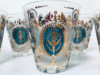 Load image into Gallery viewer, Georges Briard Signed Mid-Century Royal Double Old Fashion Glasses (Set of 6)

