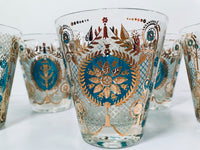 Load image into Gallery viewer, Georges Briard Signed Mid-Century Royal Double Old Fashion Glasses (Set of 6)
