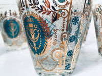 Load image into Gallery viewer, Georges Briard Signed Mid-Century Royal Double Old Fashion Glasses (Set of 6)
