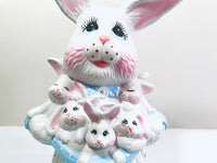 Load image into Gallery viewer, Mrs. Peter Cottontail Ceramic Figure
