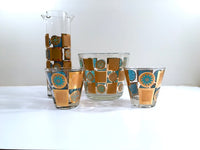 Load image into Gallery viewer, Culver Mid-Century Carnival 4-Piece Bar Set
