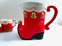 Load image into Gallery viewer, Napco Tom and Jerry Santa and Elf Boot 7-Piece Set

