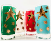 Load image into Gallery viewer, William A Meier Retro Christmas Glasses (Set of 4)
