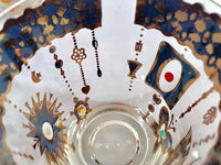 Load image into Gallery viewer, Culver Mid-Century 22-Karat Gold Charm Bracelet Double Old Fashion Glasses (Set of 4)
