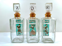 Load image into Gallery viewer, Gay Fad Vintage Art Deco Decanter Set (Set of 3)
