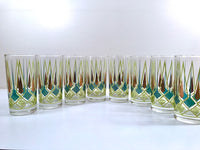 Load image into Gallery viewer, Federal Glass Art Deco Highball Glasses (Set of 8)
