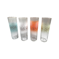 Load image into Gallery viewer, Libbey Atomic Star Tall Collins Glasses (Set of 4)
