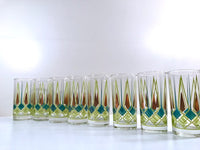 Load image into Gallery viewer, Federal Glass Art Deco Highball Glasses (Set of 8)
