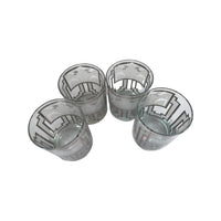 Load image into Gallery viewer, Georges Briard Signed Art Deco Double Old Fashion Glasses (Set of 4)
