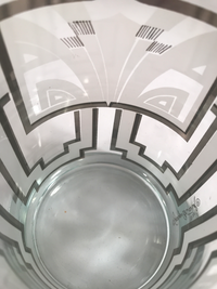 Load image into Gallery viewer, Georges Briard Signed Art Deco Double Old Fashion Glasses (Set of 4)
