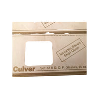 Load image into Gallery viewer, Culver Signed Black and 22-Karat Gold Devon Double Old Fashion Glasses and Shot Glass (7 Piece Set)
