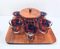 Load image into Gallery viewer, Mid-Century Modern 8-Piece Bar Set
