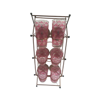 Load image into Gallery viewer, Fred Press Signed Mid-Century Lotus Flower Tipsy Tim 13 Piece Set
