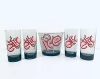 Load image into Gallery viewer, Federal Glass Retro Pop Art 5-Piece Bar Set
