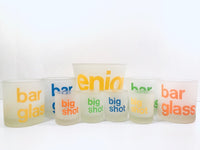 Load image into Gallery viewer, Morgan Signed Retro Frosted 9-Piece Bar Set
