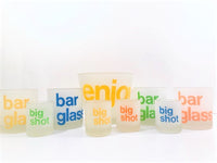 Load image into Gallery viewer, Morgan Signed Retro Frosted 9-Piece Bar Set
