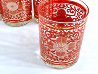 Load image into Gallery viewer, Georges Briard Signed Imperial Brocade Double Old Fashion Glasses (Set of 6)
