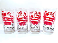 Load image into Gallery viewer, Mid-Century Santa Highball Glasses (Set of 4)
