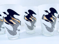 Load image into Gallery viewer, Gay Fad Glass Mid-Century Mod Birds In Flight Glasses (Set of 6)
