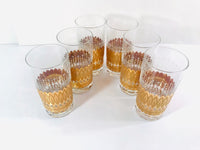 Load image into Gallery viewer, Pasinski Signed Mid-Century 22-Karat Gold and Filigree Highball Glasses (Set of 6)
