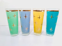 Atomic North Star Collins Glasses by Bartlett Collins (6), Atomic Glas –  Southern Vintage Wares