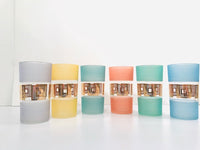 Load image into Gallery viewer, Mid-Century Modern Pastel Glasses (Set of 6)
