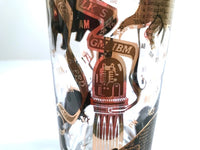 Load image into Gallery viewer, Hammacher Schlemmer Mid-Century Stock Market Bull and Bear Highball Glass
