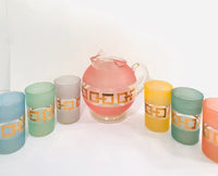 Load image into Gallery viewer, Bartlett Collins Mid-Century Modern 7-Piece Whiskey Set
