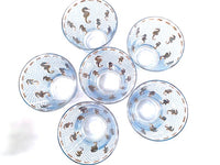 Load image into Gallery viewer, Culver Signed Mid-Century Seahorse Double Old Fashion Glasses (Set of 6)
