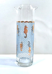 Load image into Gallery viewer, Culver Signed Mid-Century Seahorse Double-Sided Pitcher
